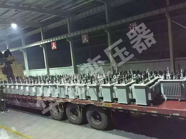 山西非晶合金变压器发货现场